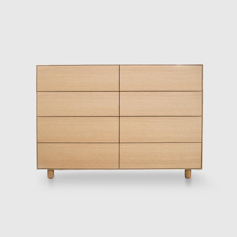 Slim 8 Drawer Lowboy