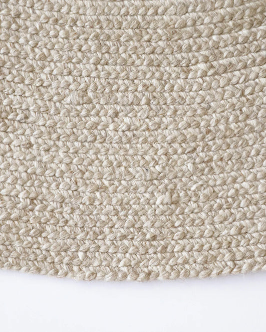 Tairua Natural Straw Round Floor Rug