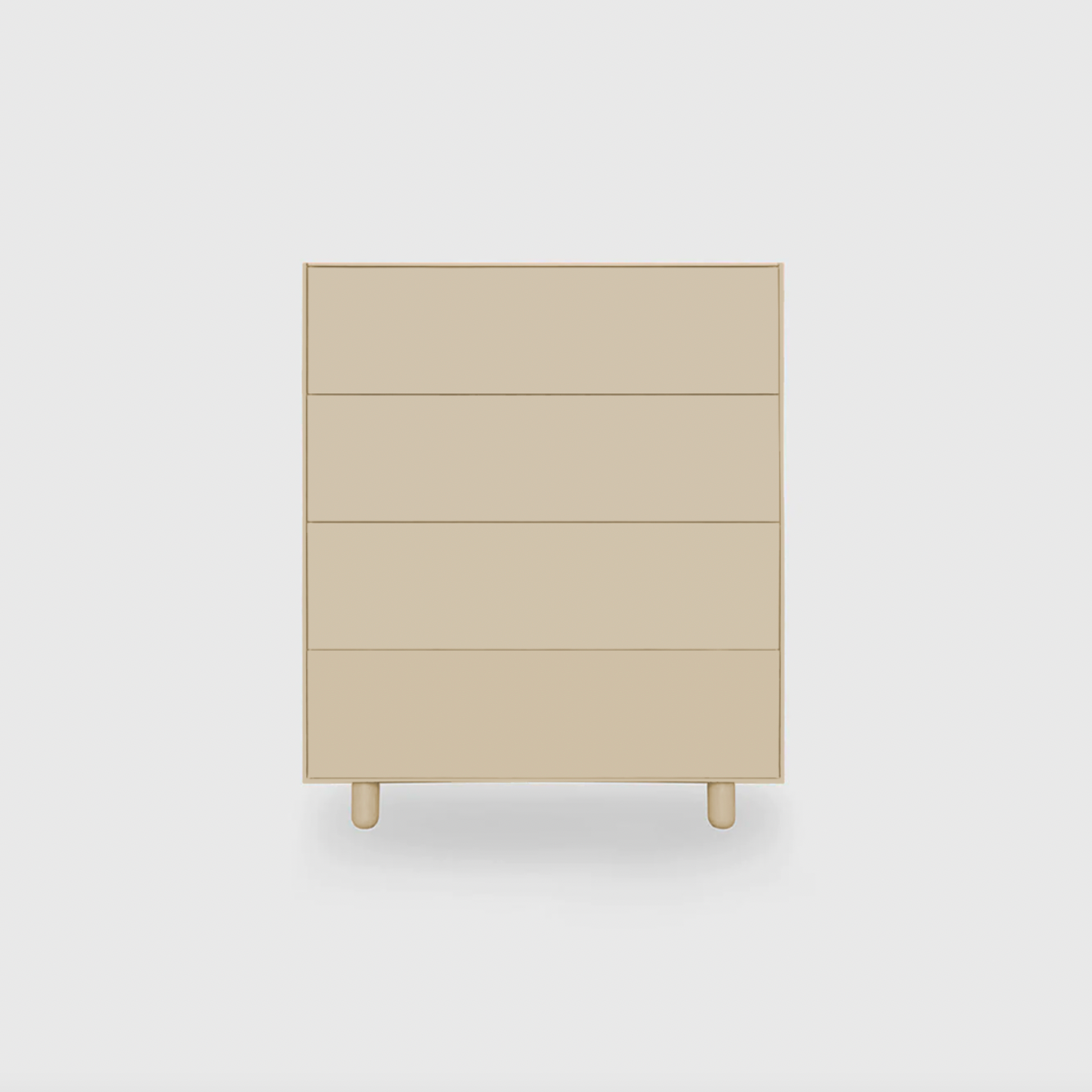 Slim 4 Drawer Tallboy - Colour