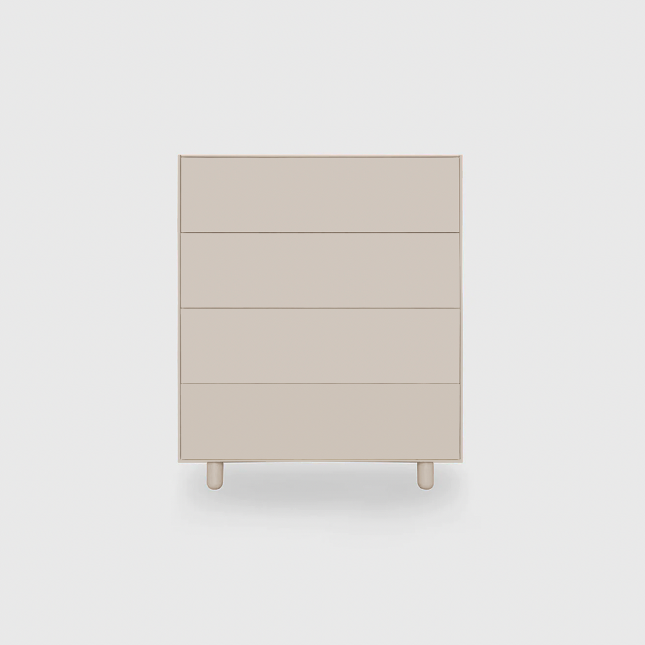Slim 4 Drawer Tallboy - Colour