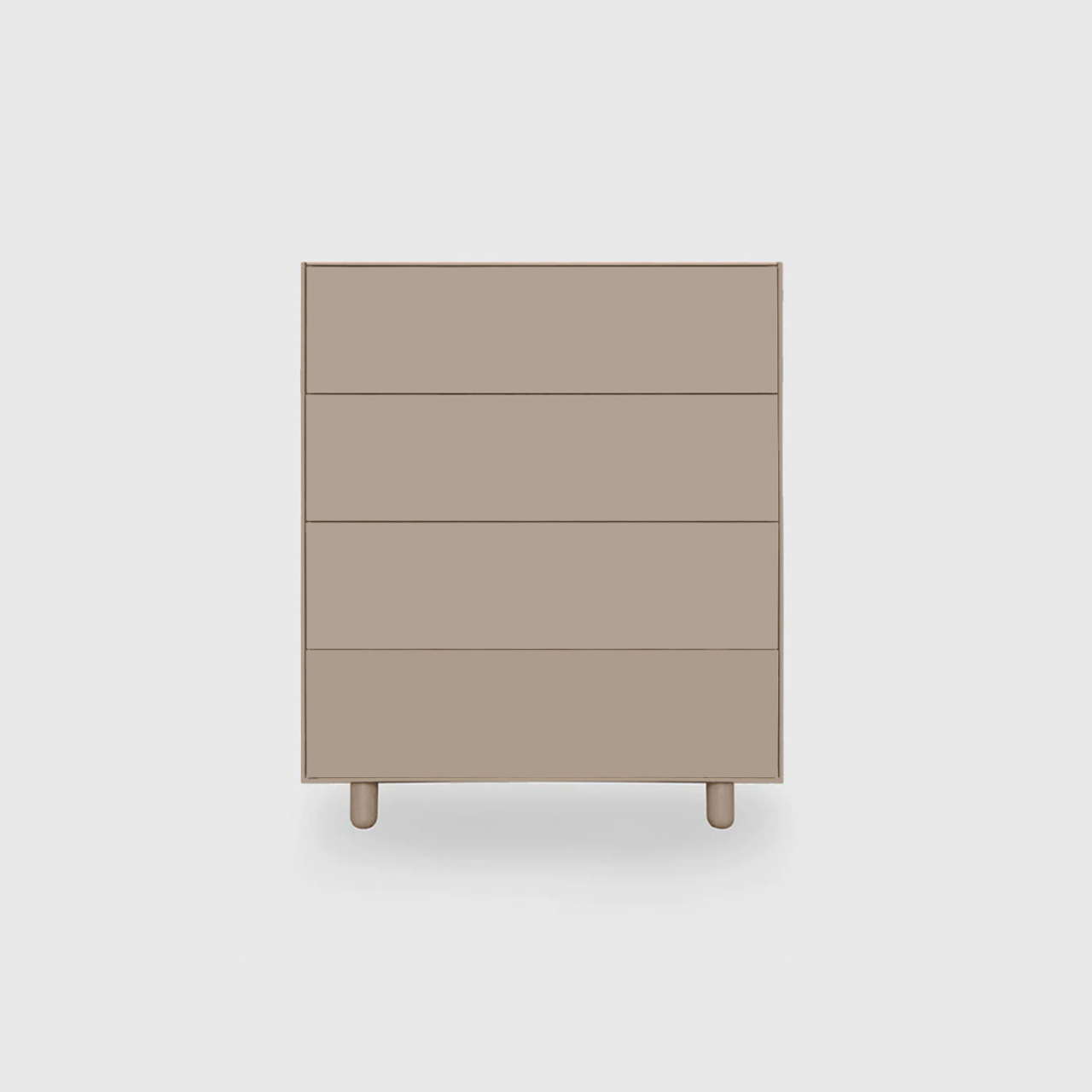 Slim 4 Drawer Tallboy - Colour