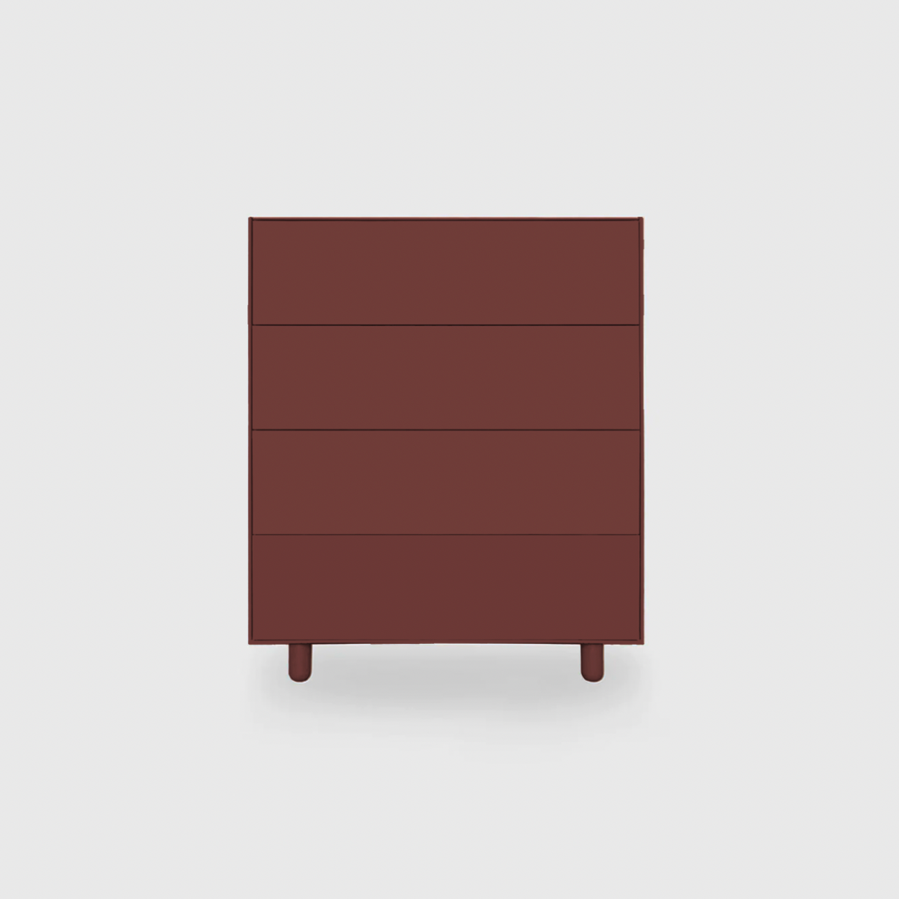 Slim 4 Drawer Tallboy - Colour