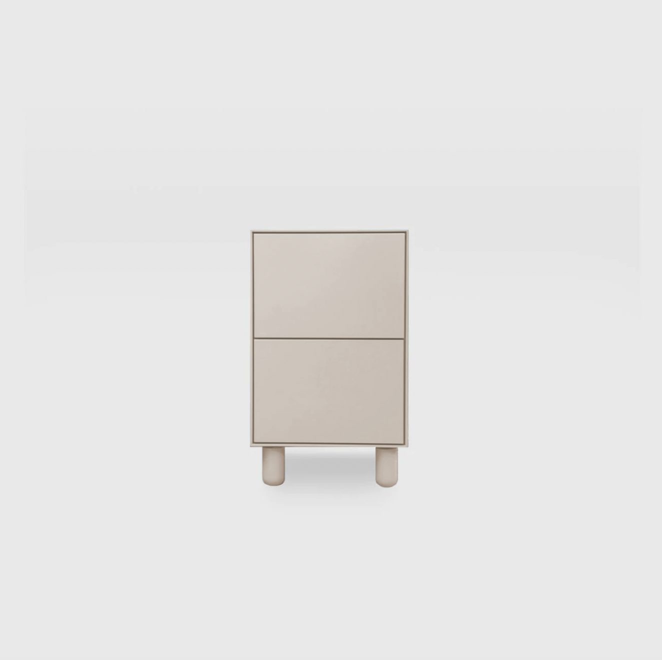 Slim 2 Drawer Bedside - Colour