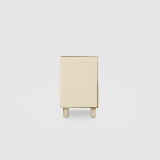 Slim 1 Door Bedside - Colour