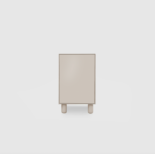 Slim 1 Door Bedside - Colour