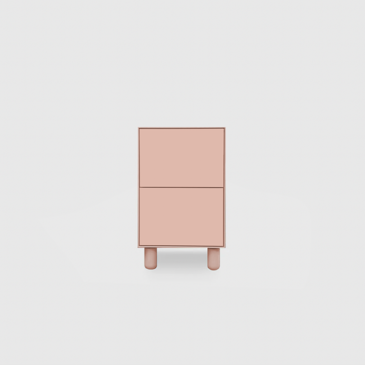 Slim 2 Drawer Bedside - Colour