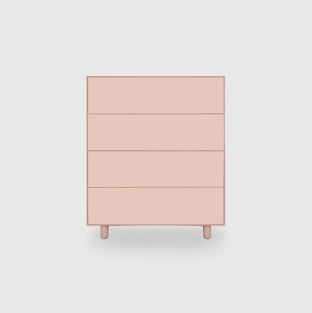 Slim 4 Drawer Tallboy - Colour
