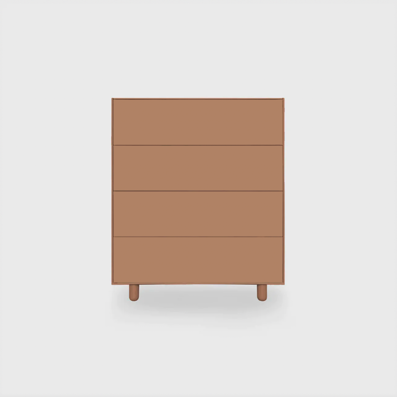 Slim 4 Drawer Tallboy - Colour