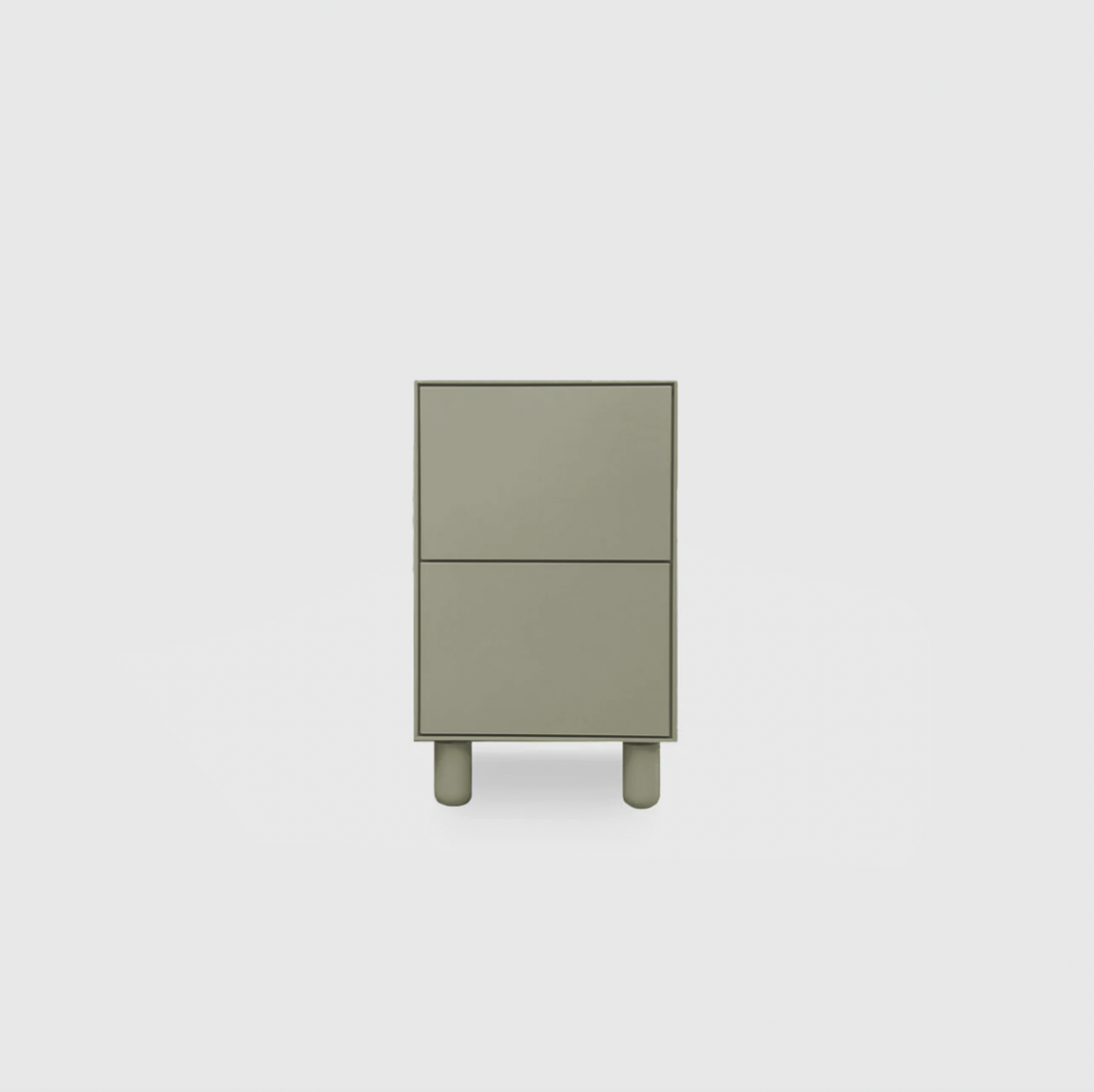 Slim 2 Drawer Bedside - Colour