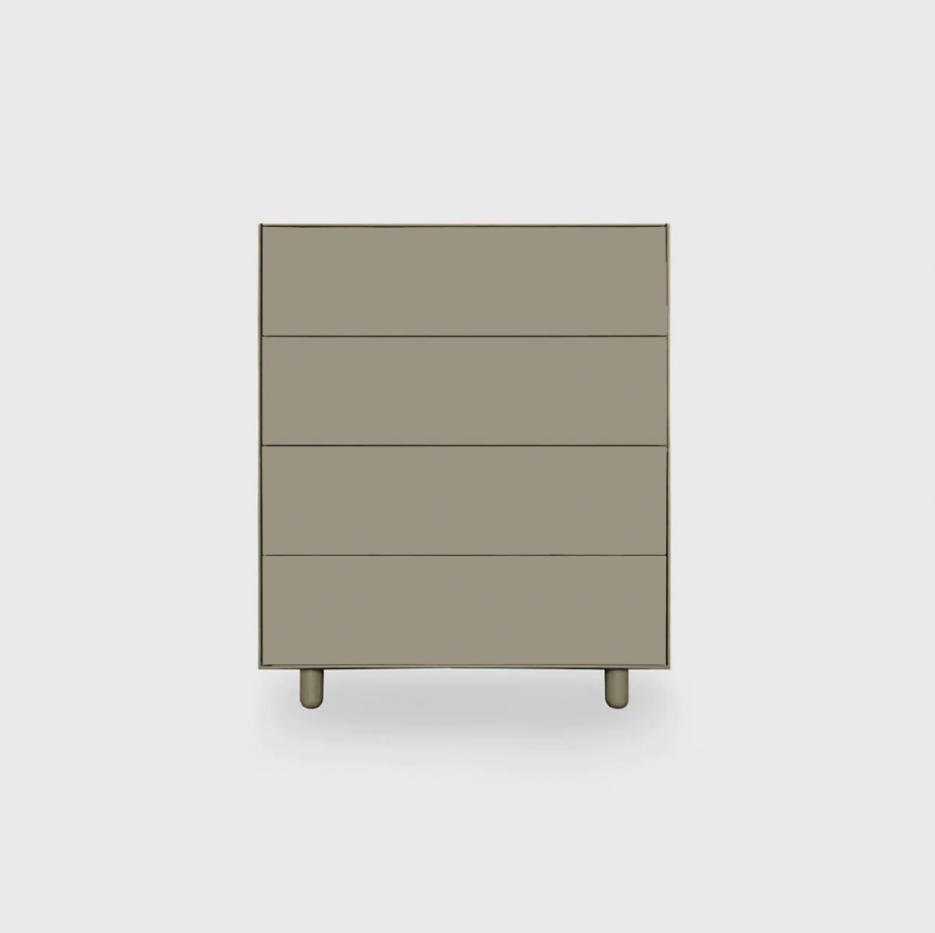 Slim 4 Drawer Tallboy - Colour
