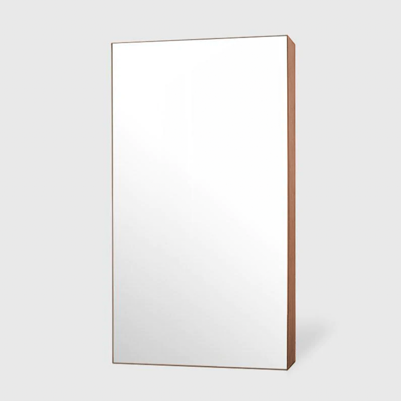 Slim Frame Mirror - 2000 x 1000 - Smoked Oak