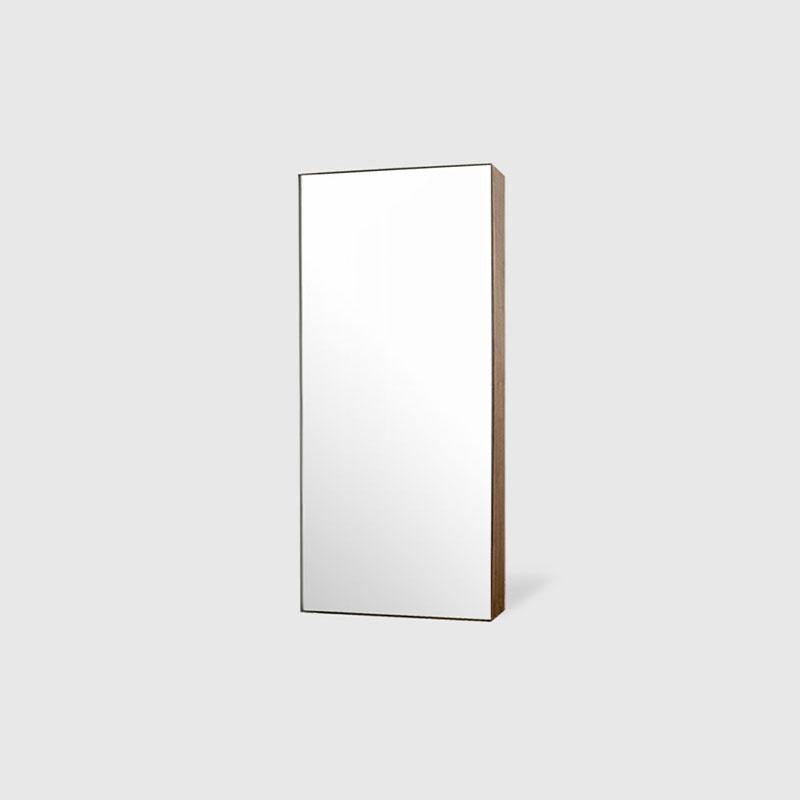 Slim Frame Mirror - 1200 x 600 - Walnut