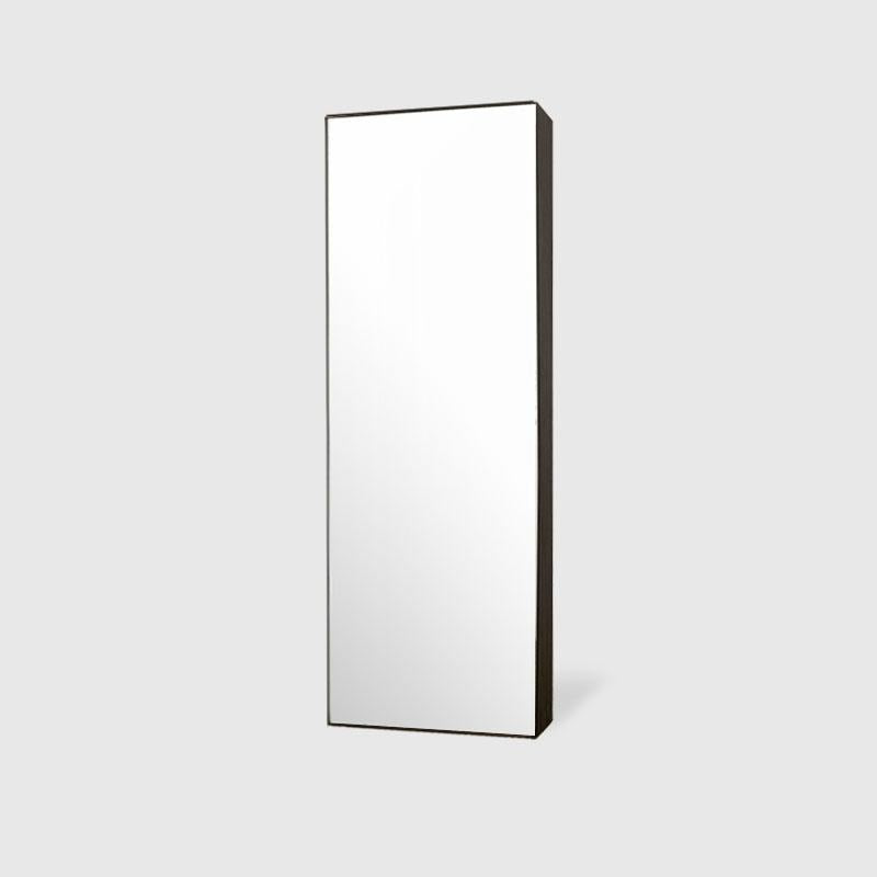 Slim Frame Mirror - 1700 x 600 - Black Oak