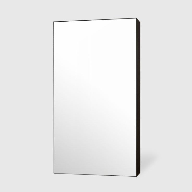 Slim Frame Mirror - 2000 x 1000 - Black Oak
