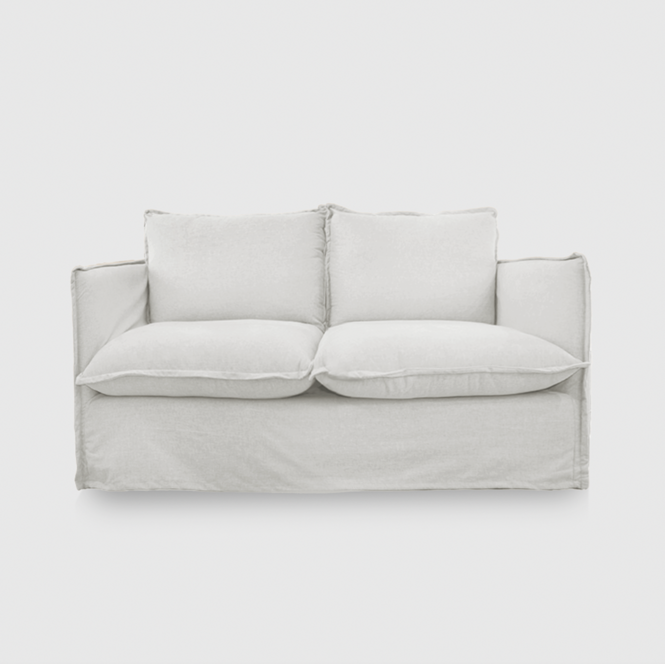 Byron Slip Cover Sofa - 2 Seater - Chambray